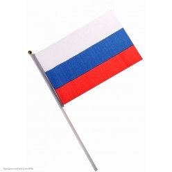 Флаг России 14*20см шёлк