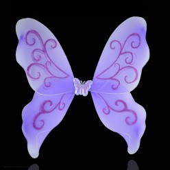 Крылья Бабочки фиолетовые (капрон)