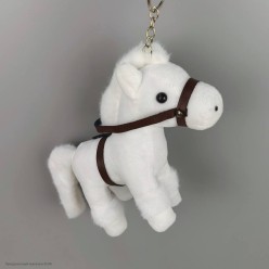 Брелок мягкий СГ "Конь в сбруе" 13*15*7см