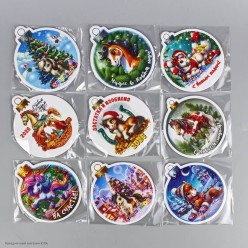 Магнит СГ Лошадь "Шар" (винил, картон) 9*8см