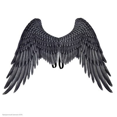Крылья Ангела чёрные, 54*68 см РС13305-ч
