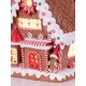 Фигура световая "Пряничный домик" (мастика) 25*20*15см К8005-5б