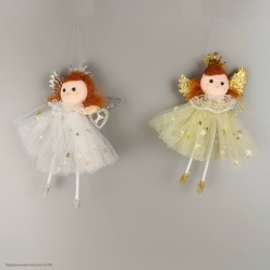 Подвеска мягкая "Феечка" 13*8 см (текстиль, пластик)
