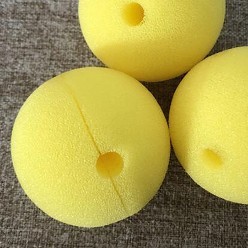 Нос Клоуна (поролон) без резинки, жёлтый