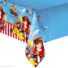 Скатерть "Весёлый Пират" 140*180см (клеёнка)