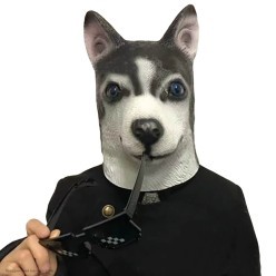 Маска Собака (латекс)