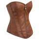 Корсет Кожзам (замок) коричневый р.L В1514-90