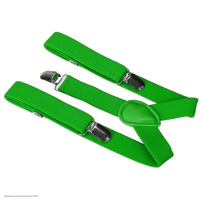 Подтяжки зелёные РС13055-зел