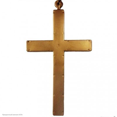 Крест на шнурке 24*13,5см (пластик) РС13039-1