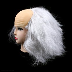 Парик "Лысина с волосами" (белый)