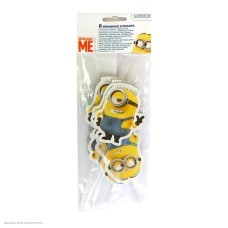 Трубочки для коктейля "Миньоны милые" 6шт