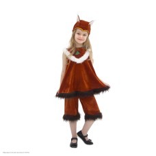 Костюм детский "Белочка-2" р.32, 128 см