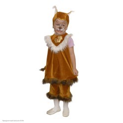 Костюм детский "Белочка-2" р.32, 128 см