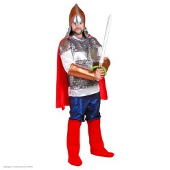 Костюм взрослый "Богатырь" р.52