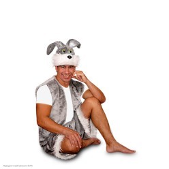 Костюм взрослый "Заяц" р.50