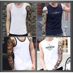 Тату переводное на всю руку "Фэнтези" 48*16см