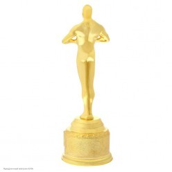 Награда Оскар без надписи (под нанесение) 18,5*6,6*6,3см