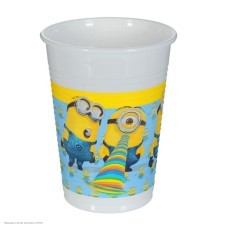 Стаканы "Миньоны милые" 200 мл, 8 шт, пластик