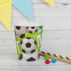 Стаканы "Футбол. Гол" 250мл, 10шт (бумага)