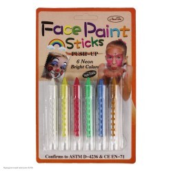 Грим Карандаши выдвижные (6шт) Перламутр